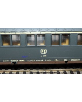 RIVAROSSI V ABZ voiture grandes lignes mixte 1/2 ème Cl. type ABz FS 