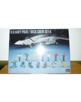HASEGAWA 36006 Personnel de pont et pilotes US NAVY 1/48