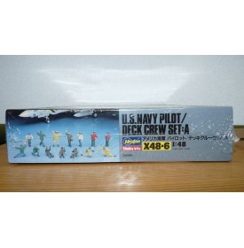 HASEGAWA 36006 Personnel de pont et pilotes US NAVY 1/48