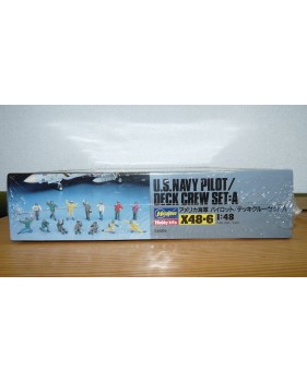 HASEGAWA 36006 Personnel de pont et pilotes US NAVY 1/48