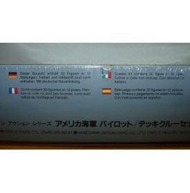 HASEGAWA 36006 Personnel de pont et pilotes US NAVY 1/48