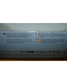 HASEGAWA 36006 Personnel de pont et pilotes US NAVY 1/48