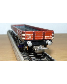Märklin métal 4617 Wagon surbaissé EVS DB BO