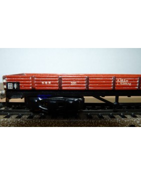 Märklin métal 4617 Wagon surbaissé EVS DB BO