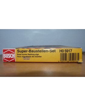 BUSCH 5917, balises de chantier lumineuses HO BO