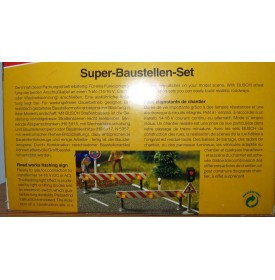 BUSCH 5917, balises de chantier lumineuses HO BO
