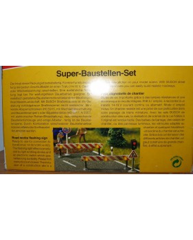 BUSCH 5917, balises de chantier lumineuses HO BO
