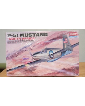 ACADEMY 12401, North American P-51 Allison engine North Africa BO 1/72