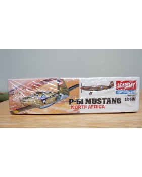 ACADEMY 12401, North American P-51 A Allison engine North Africa BO 1/72