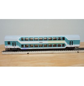 MÄRKLIN 4358, voiture à 2 étages 1/2 Kl. type DABz 756 NEU-ULM DBAG BO