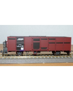 Voiture métallique à portes centrales AB 1157 Rhb BO