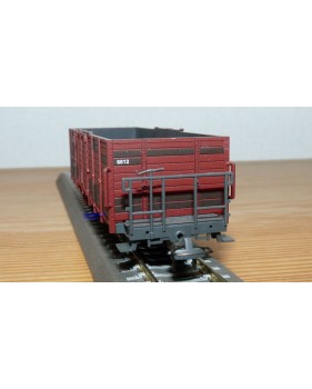 BEMO 2254 112, wagon tombereau type E N° 6612 RhB  BO