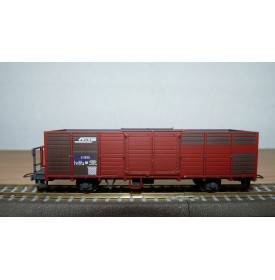 BEMO 2254 115, wagon tombereau type E N° 6605  RhB  BO