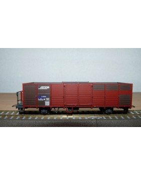 Voiture métallique à portes centrales AB 1157 Rhb BO