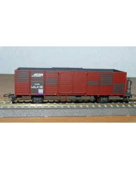 Voiture métallique à portes centrales AB 1157 Rhb BO