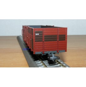 Voiture métallique à portes centrales AB 1157 Rhb BO