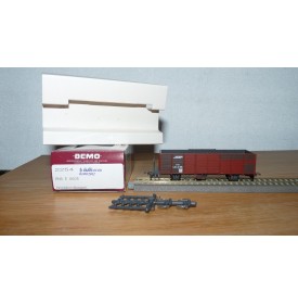 BEMO 2254 115, wagon tombereau type E N° 6605  RhB  BO