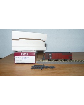 BEMO 2254 115, wagon tombereau type E N° 6605  RhB  BO