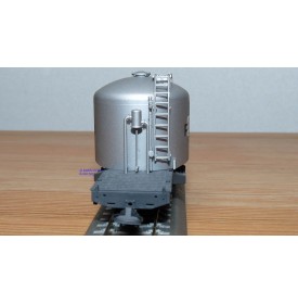 BEMO HOm  7452 100,  Coffret 4  wagons silos à ciment type Uce  RhB BO 