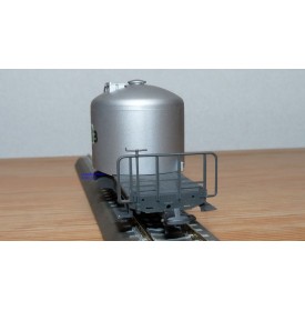 BEMO HOm  7452 100,  Coffret 4  wagons silos à ciment type Uce  RhB BO 