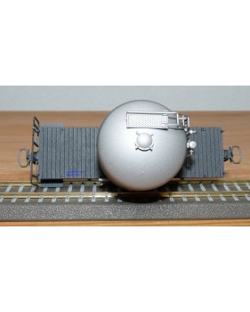 BEMO HOm  7452 100,  Coffret 4  wagons silos à ciment type Uce  RhB BO 