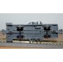 BEMO HOm  7452 100,  Coffret 4  wagons silos à ciment type Uce  RhB BO 
