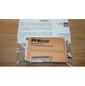 PREISER 603, roulotte cage Neuf BO 1/87 HO