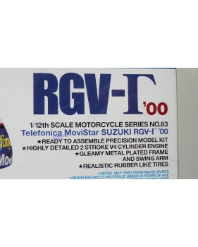 TAMIYA  14083, SUZUKI  RGV Gamma 500 GP 2000 TELEFONICA MOVISTAR  1/12 BO