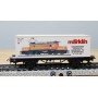 Märklin métal 4617 Wagon surbaissé EVS DB BO