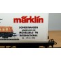 Märklin métal 4617 Wagon surbaissé EVS DB BO