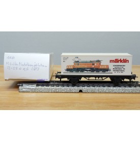 Märklin métal 4617 Wagon surbaissé EVS DB BO