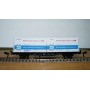 Fleischmann 5234 wagon plat porte conteneurs Lbs 598 World Travel Agency DB BO