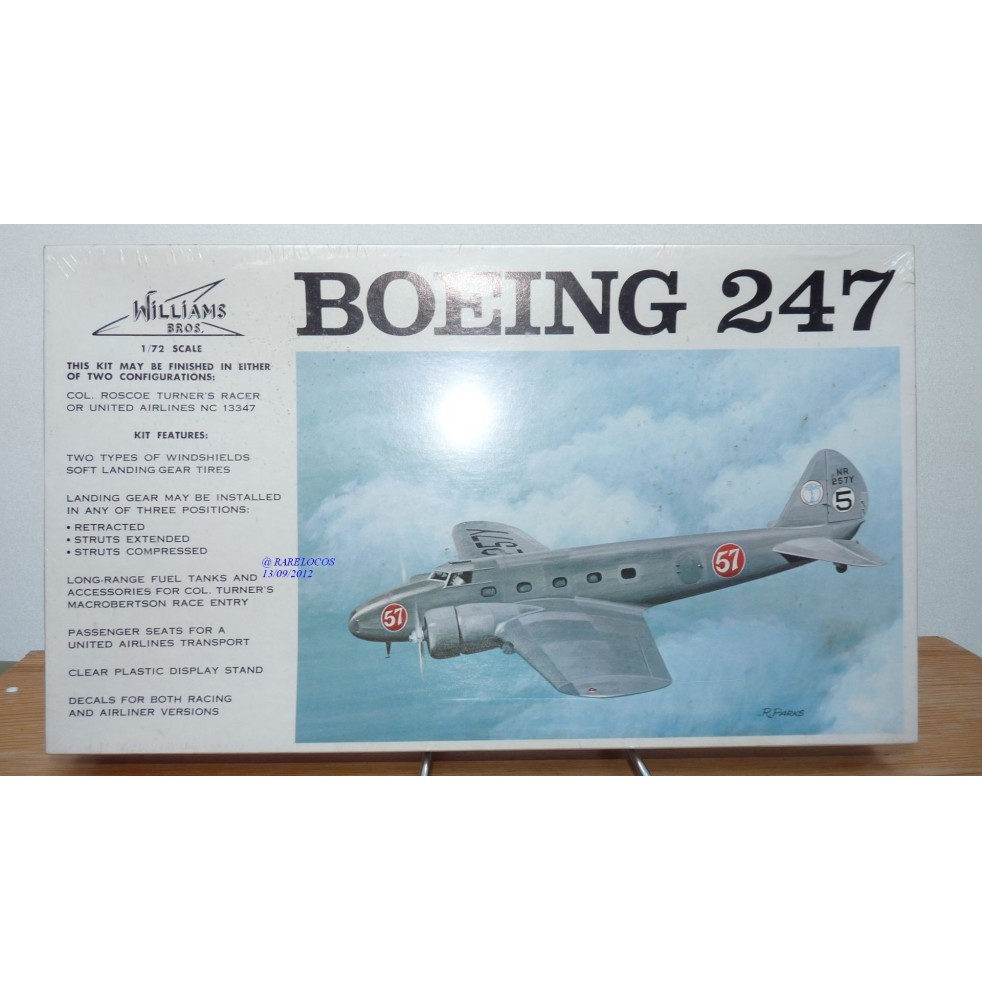 WILLIAMS 72-247, BOEING 247 Neuf  BO  1/32