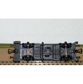 Fleischmann 5234 wagon plat porte conteneurs Lbs 598 World Travel Agency DB BO