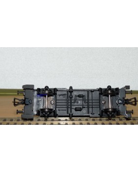 Fleischmann 5234 wagon plat porte conteneurs Lbs 598 World Travel Agency DB BO