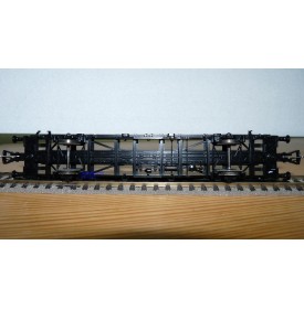 Fleischmann 5234 wagon plat porte conteneurs Lbs 598 World Travel Agency DB BO