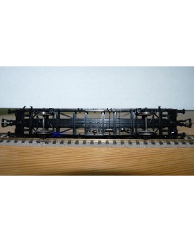 Fleischmann 5234 wagon plat porte conteneurs Lbs 598 World Travel Agency DB BO