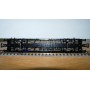 Fleischmann 5234 wagon plat porte conteneurs Lbs 598 World Travel Agency DB BO