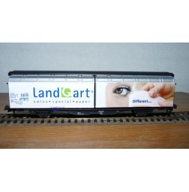 ROCO 47454,  wagon à parois coulissantes type Hbbillns  LANDQART  SBB  BO
