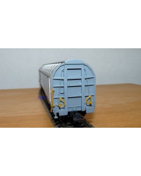 ROCO 47147, wagon à parois coulissantes type  Habbins  RAILTRANS N.V. AAE Neuf BO