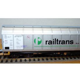 ROCO 47147, wagon à parois coulissantes type  Habbins  RAILTRANS N.V. AAE Neuf BO