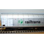 ROCO 47147, wagon à parois coulissantes type  Habbins  RAILTRANS N.V. AAE Neuf BO