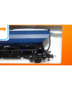 ROCO 47487,  wagon trémie à ballast MDR DB   BO