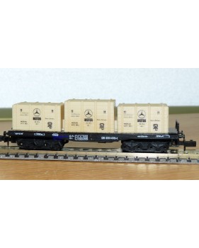 ARNOLD 4961 wagon plat chargé caisses MERCEDES BENZ  DB BO