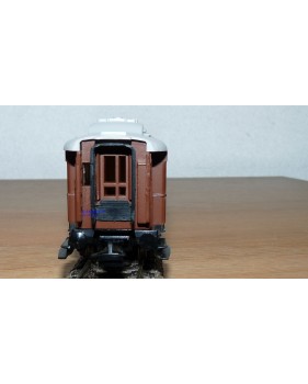 LILIPUT ancien 201 wagon plat chargé de 4 conteneurs ( cadres)  NS  BO
