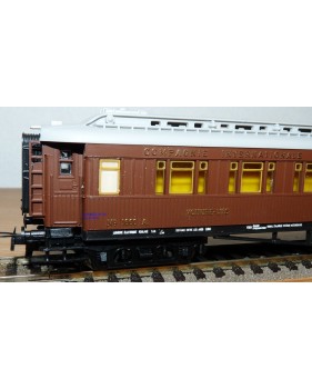 LILIPUT  265 00, voiture lits en teck N° 1660 A  CIWL BO