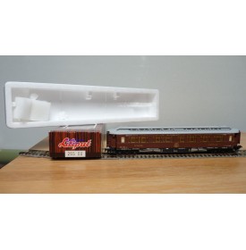 LILIPUT ancien 201 wagon plat chargé de 4 conteneurs ( cadres)  NS  BO