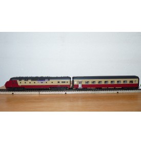 MÄRKLIN Digital 39700, rame automotrice type RAm 501 TEE " Edelweiss " SBB BO 