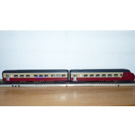MÄRKLIN Digital 39700, rame automotrice type RAm 501 TEE " Edelweiss " SBB BO 