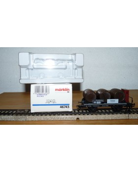 Märklin 48944 wagons plats type Bt 10 conteneurs à bière Königsbacher DB BO
